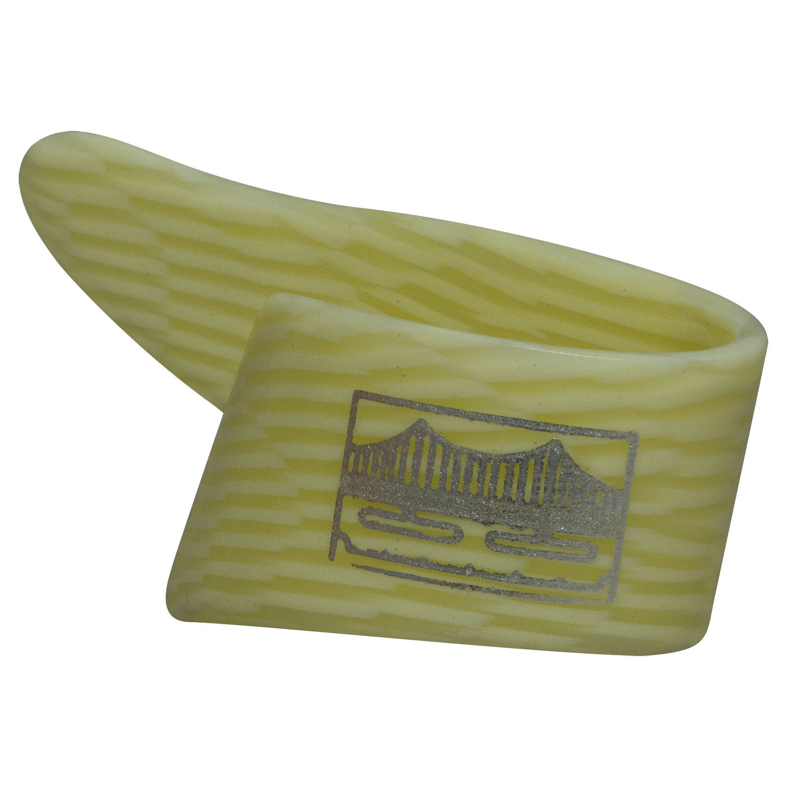 Golden Gate GP-12-4PK Grained Ivoroid Thumb Picks 4-Piece Set, Small