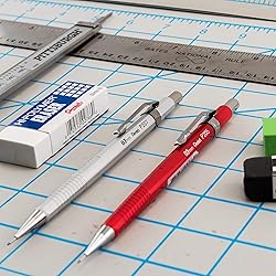 Pentel Sharp Mechanical Pencil, (0.5mm), Metallic