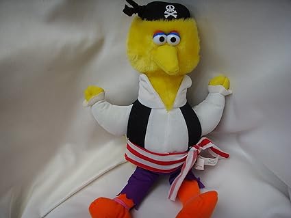 large big bird stuffed animal