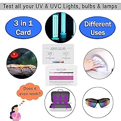 SaiTech IT | UV & UVC Test Card & UV Intensity Test