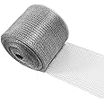 AWIORETON Wire Mesh for Mice Control 5 in X 36Ft,Hole Fill Fabric, Weep Holes Covers, Upgraded Stainless Steel Wire Mesh Roll, Flexible Stretchy Mesh Fabric for Garden House and DIY, Rodent Barrier