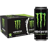 Monster Energy Drink, Green, Original, 16 Ounce (Pack of 12)