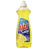 Ajax Super Degreaser Dish Liquid, Lemon, 14 Fluid Ounce