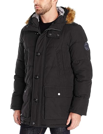 tommy hilfiger short snorkel coat