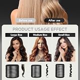 xnicx 18pcs Hair Roller Set Self-Grip Ceramic Ionic Thermal Rollers view 5