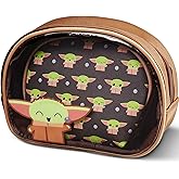 Loungefly Mandalorian Baby Yoda Grogu The Child 2 Piece Cosmetics Bag Set