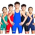 Elite Sports Kids Wrestling Youth Singlet, Standard Boys Wrestling Singlets