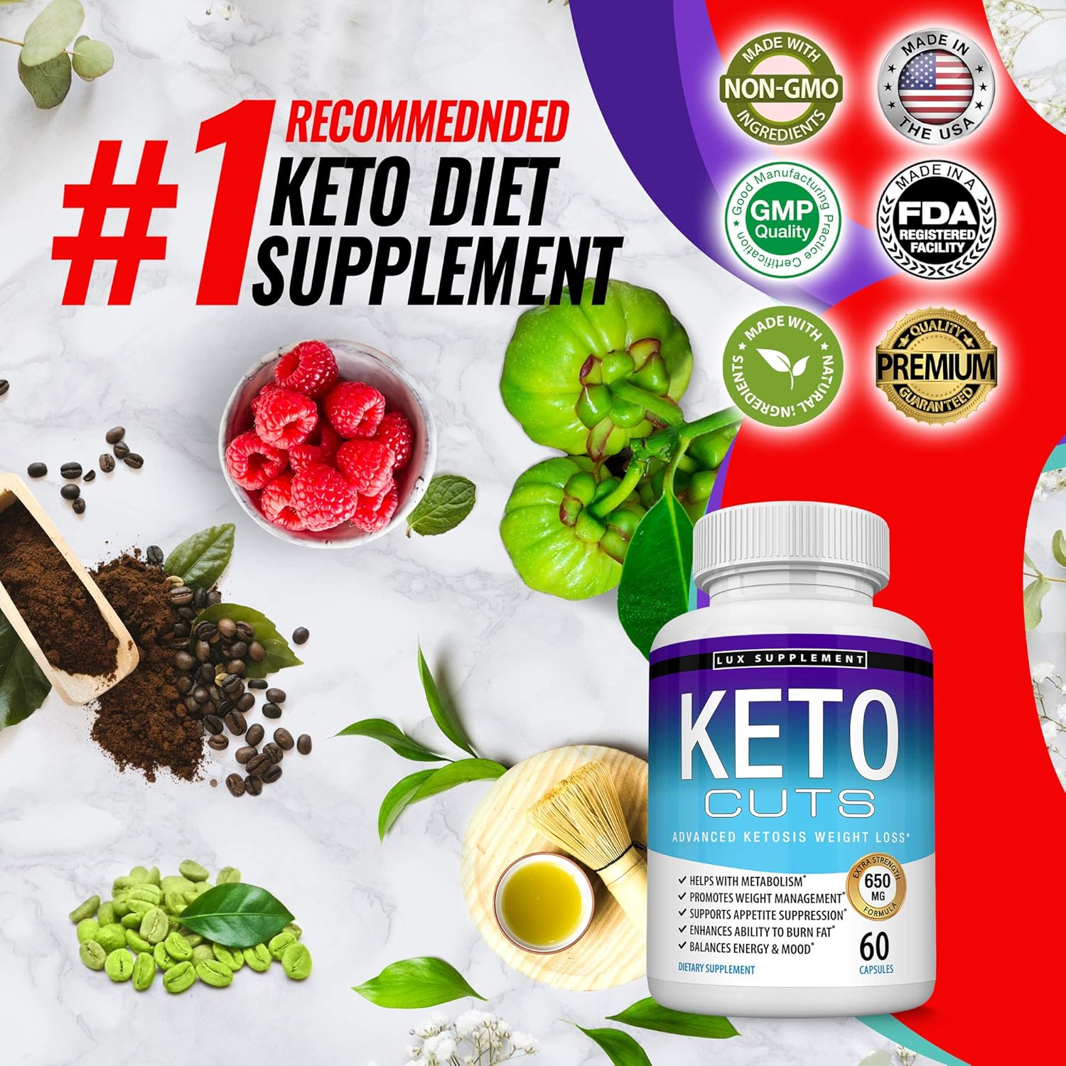 Keto Cuts Pills Ketosis Weight Loss Advanced Best Ultra Fat Burner