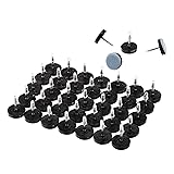 Amazon Basics 40-Piece Nail-on Furniture Sliders