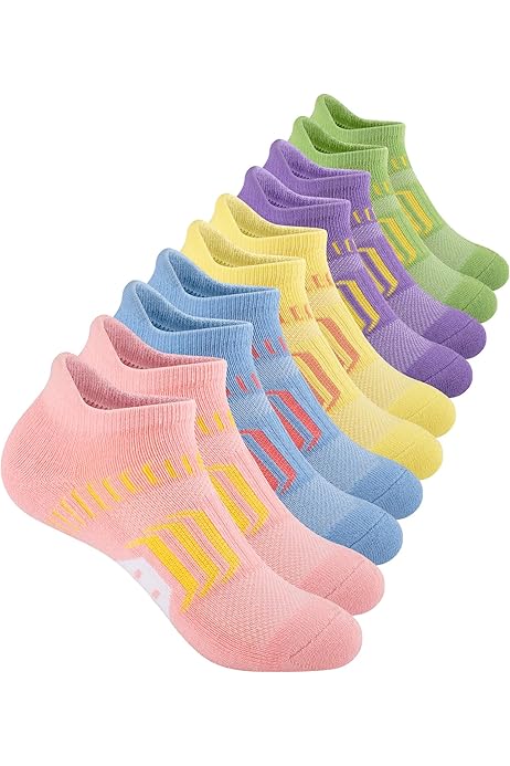 White Ankle Socks LOFIR Girls Boys Ankle Socks, Cute 3D Animal