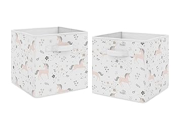 unicorn storage basket