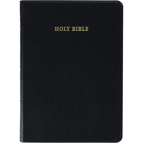NIV Clarion Reference Bible, Black Calf Split Leather, NI484:X