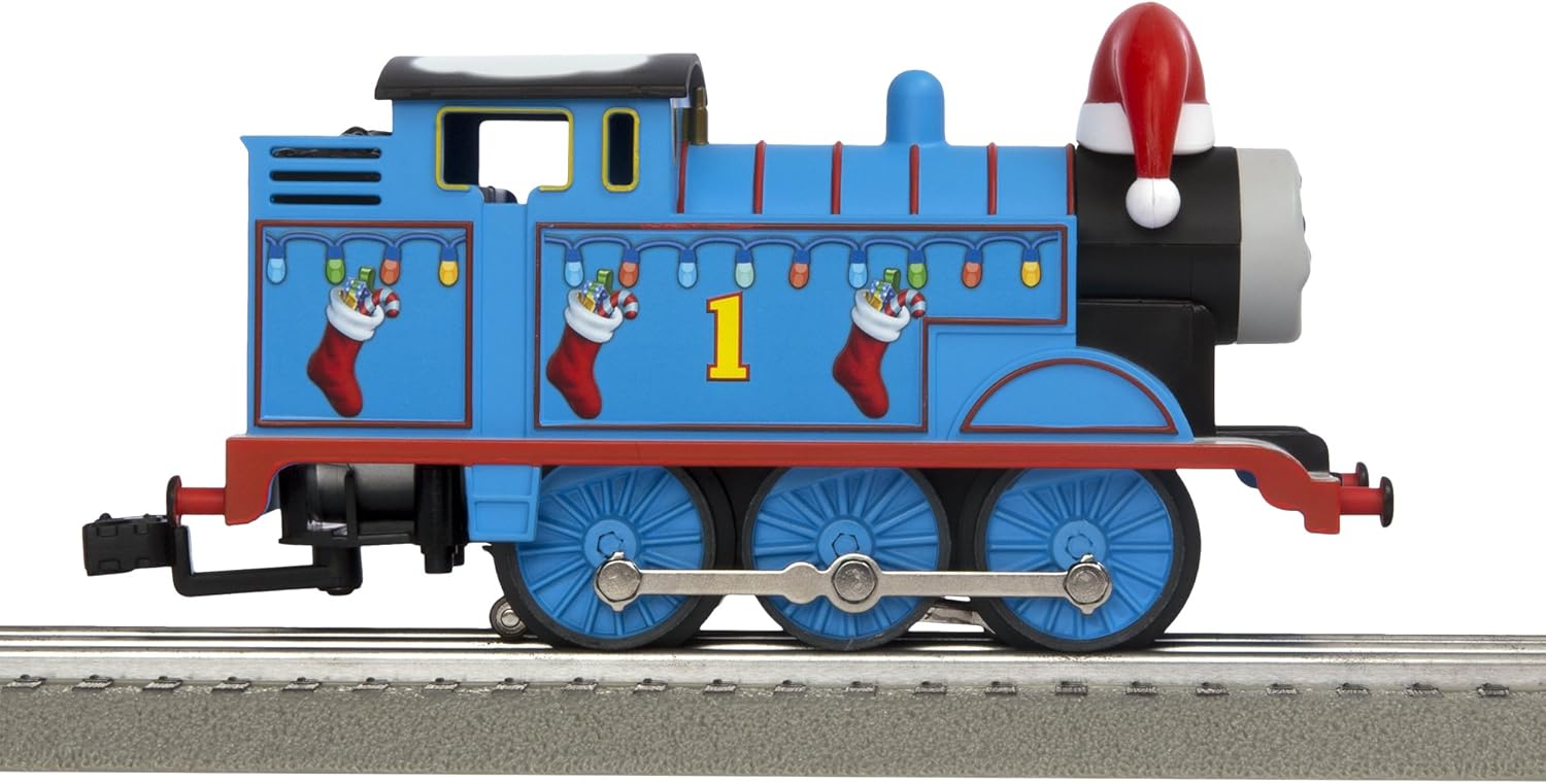 thomas the train christmas train set