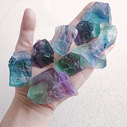 Luckeeper 0.5 lb Rough Crystals Bulk Raw Rainbow