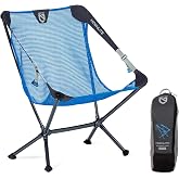NEMO Equipment Moonlite Reclining Camp Chair - Brilliant Blue | Lightweight, Packable, Comfortable, Camping, Day Use