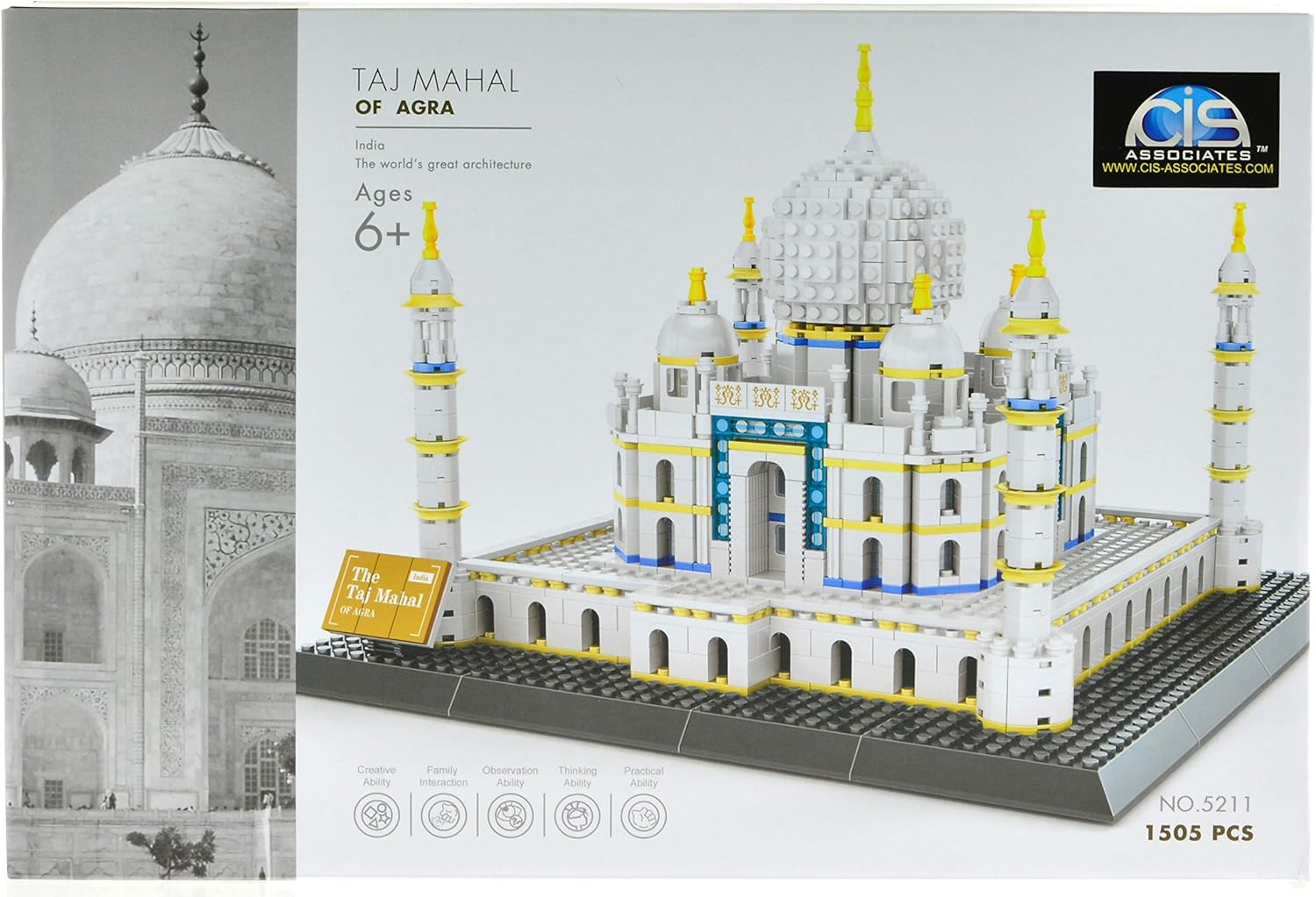 taj mahal building blocks