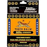 Tiger Balm Pain Relieving Ointment Ultra Strength Non-staining, 1.7 Ounce