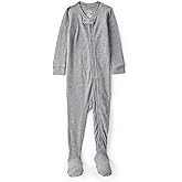 Carter's baby-boys Purelysoft Long-sleeve 2-way Zip Pajamas