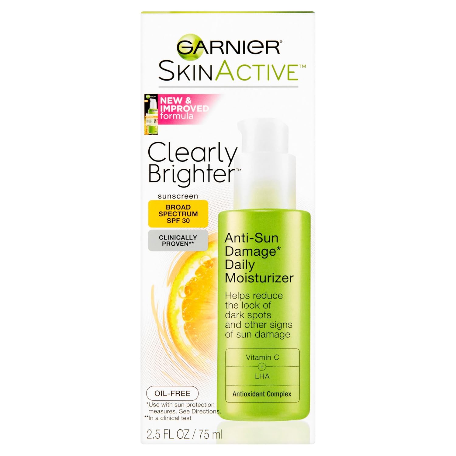 garnier moisturizer with spf