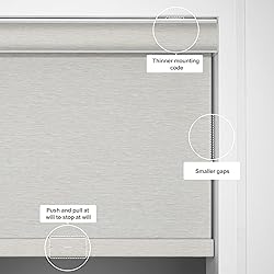 Boolegon Light Filtering Roller Shades for