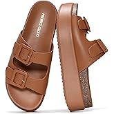 Project Cloud Platform Sandals Women - Plush & Soft Insole Wedge Slides for Women Footwear - Beach Essential Wedge Sandals for Women 2026 (Softy)