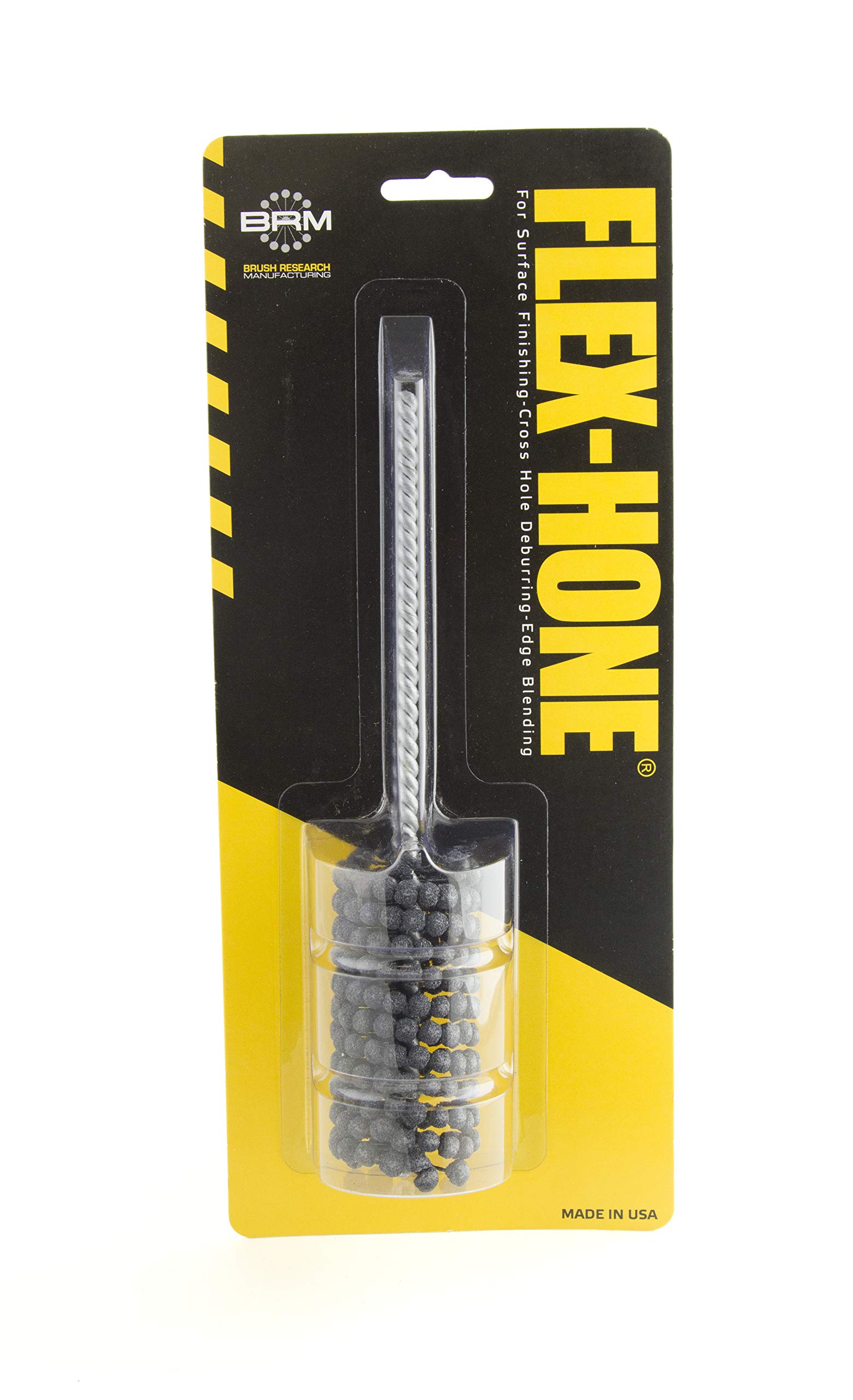 Brush Research FLEX-HONE Cylinder Hone, BC Series, Silicon Carbide Abrasive, 1-3/8" (35 mm) Diameter, 120 Grit Size