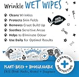 BUGALUGS Wrinkle Wipes for Dogs 80 Biodegradable Skin Care Paw Ear Face view 3