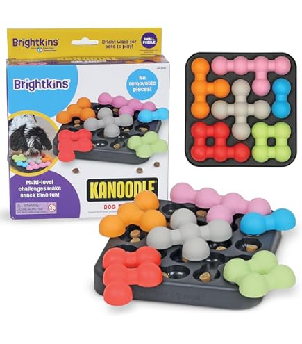Brightkins DJ Doggo Dog Puzzle Feeder - Dog Puzzle Toy for All