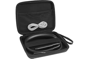 Storage Case for EastPin Neck Light (Case Only), Zipper Carring Box with Organizer Pouch for Cable, Glasses, Reading Accessories Book Page Holder Bookmarks and Craft Knitting Crochet Sewing Supplies