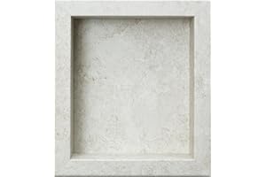 Palisade 17.5 in. x 15.5 in. Vinyl Waterproof Shower Niche Insert in Rain Cloud