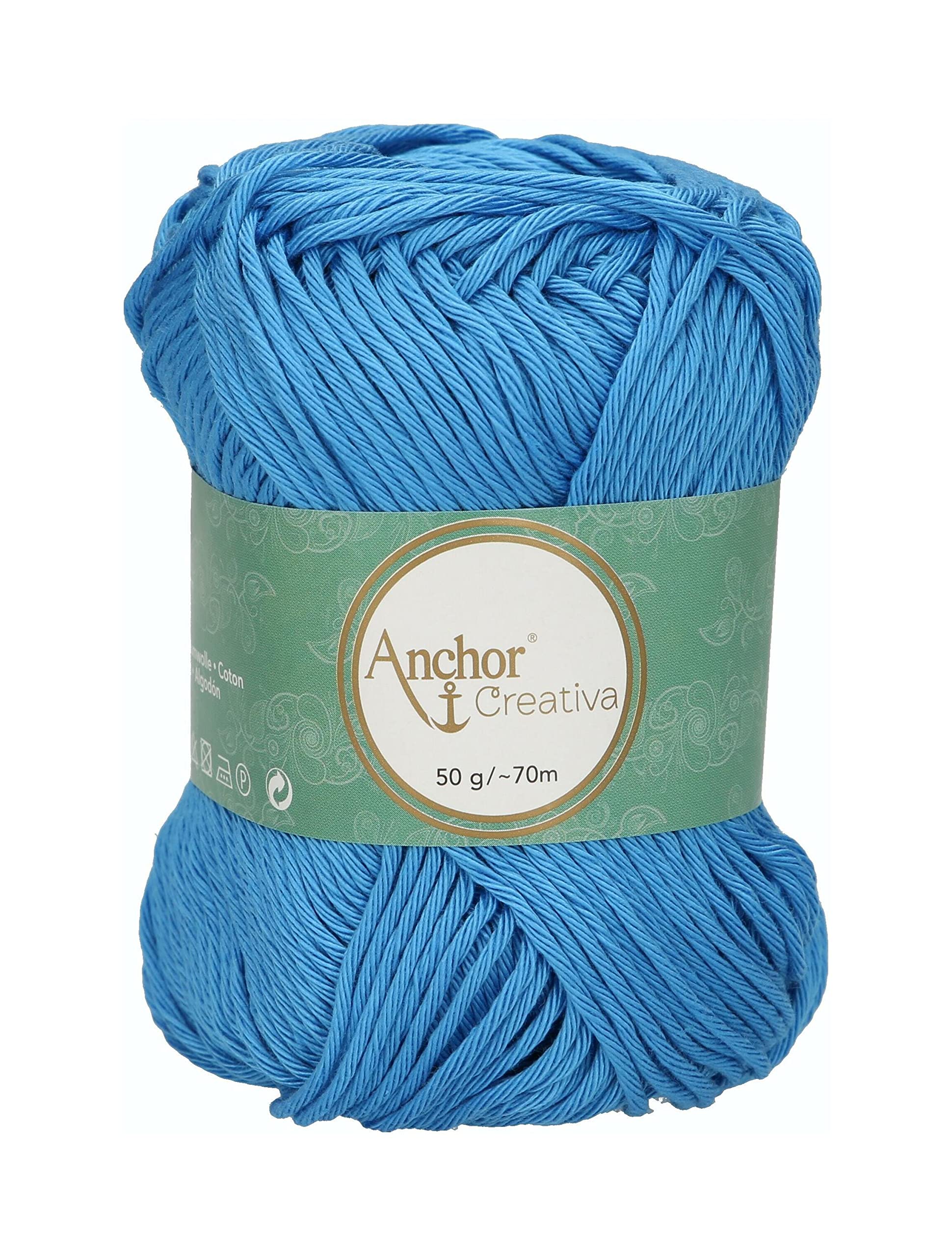 ANCHOR Creativa, Thickness: 8, Packaging: 50G, Running Length: 70M 384 Crochet Threads