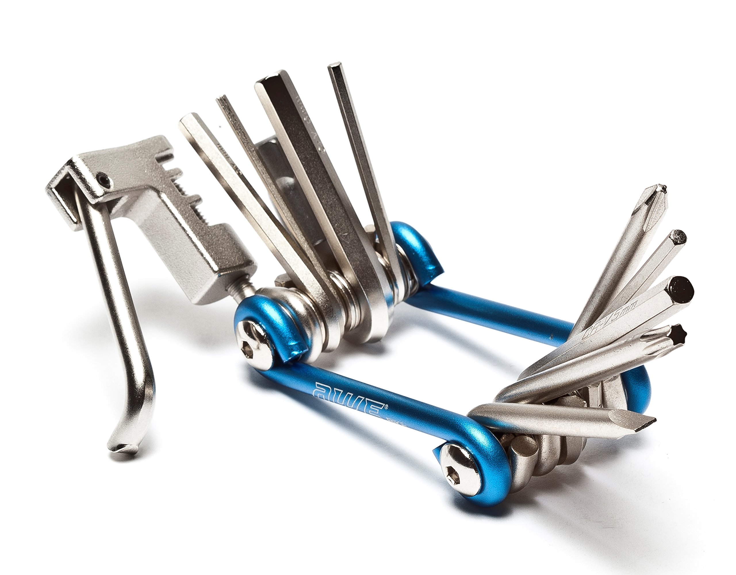 AWE® 11 Piece CR-V Special Hardened Steel Multi Tool Blue