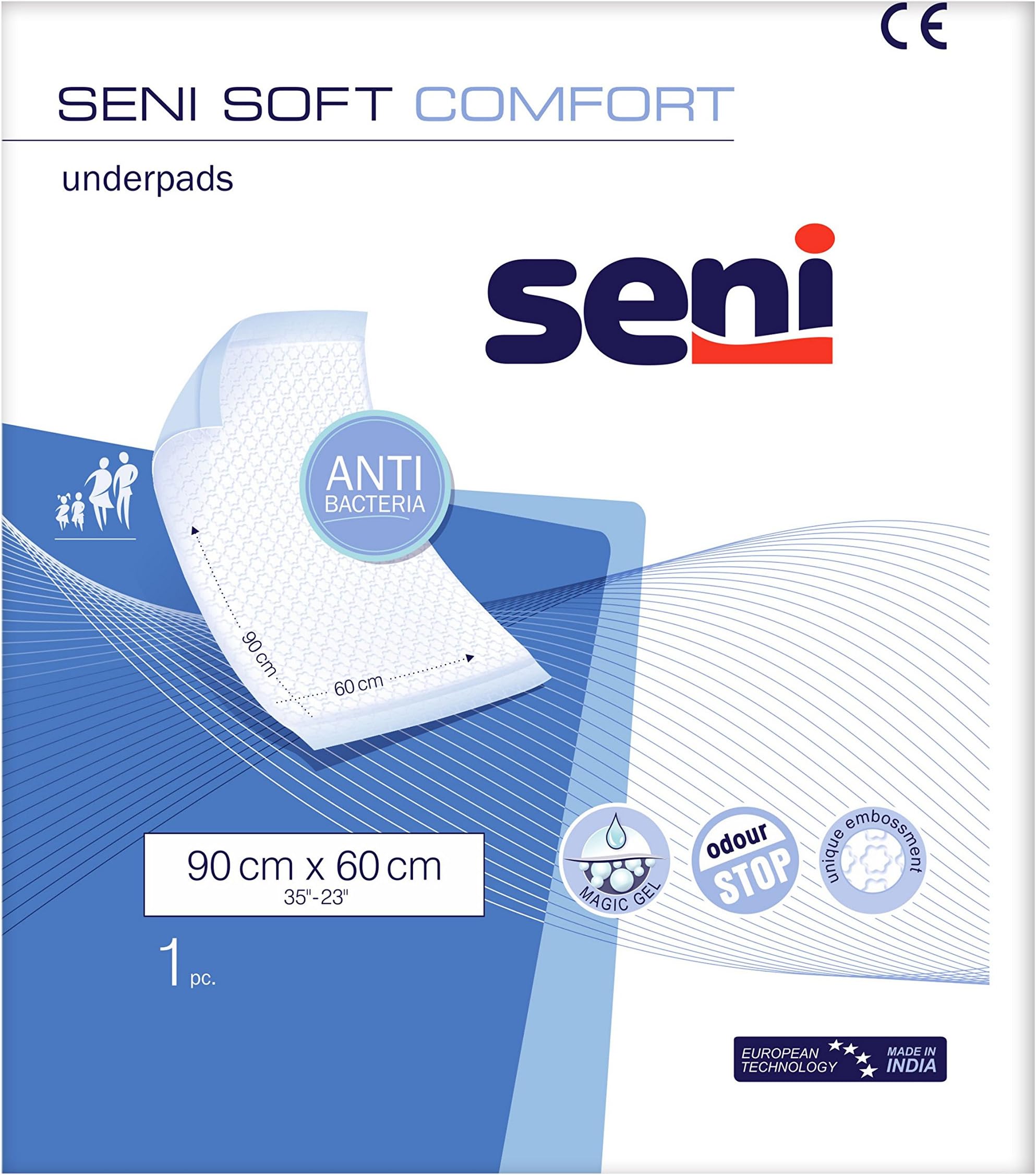 Seni Soft Comfort Underpads - 1 PC