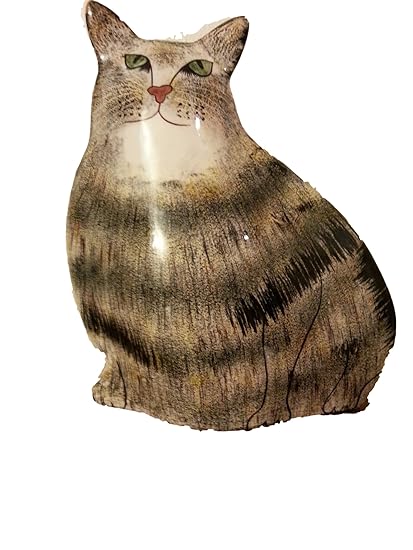 Ceramic Cat Vase Amazon Co Uk Kitchen Home