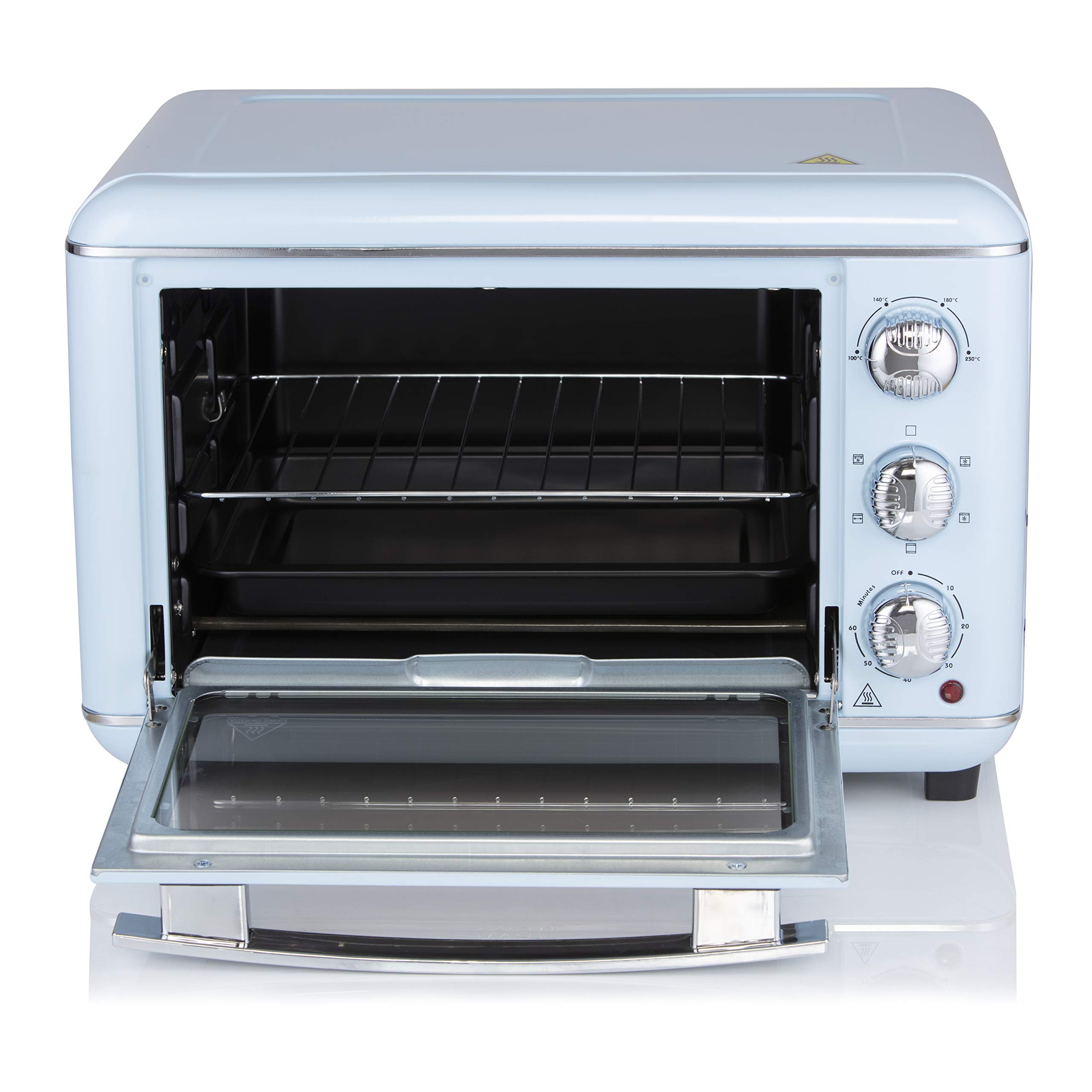 23 Litre Blue Swan Products SF37010BLN Retro Electric Oven 1500 W