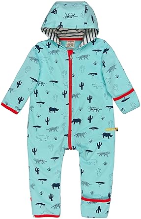 loud + proud Unisex Baby Strampler Overall mit Druck, aus Bio Baumwolle, GOTS Zertiziziert