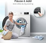 Hisense WFQA1014EVJM 10 Kg Freestanding Washer 1400 RPM White Energy E view 5