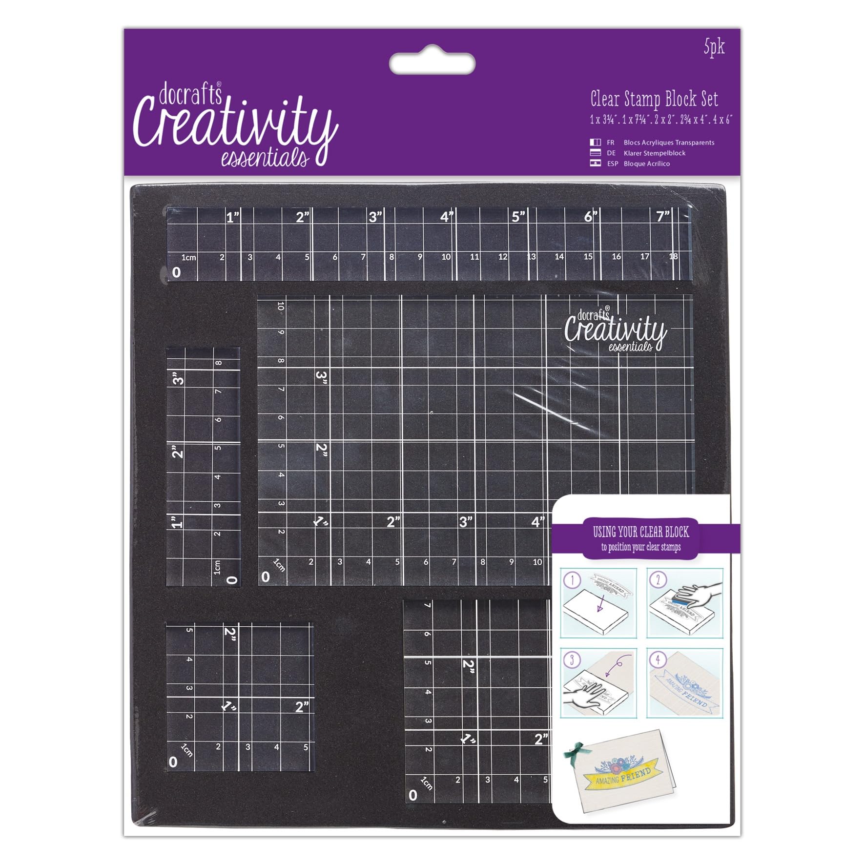 Creativity Essentials Stamp, One Size