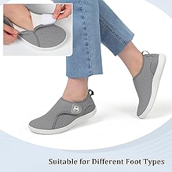Women's Walking Shoes Wide Diabetic Orthopedic