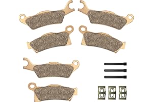 JAVIK Front & Rear Brake Pads Sintered for Can Am Outlander 450 500 570 650 800 850 1000 (3 Sets)