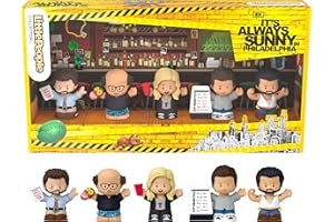 Little People Collector It’s Always Sunny in Philadelphia Special Edition Figure Set for Adults & Fans in Display Box (Amazon Exclusive)