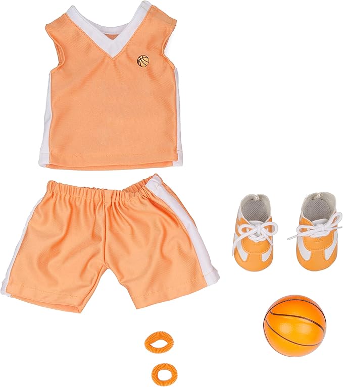 18 inch doll basketball outfit