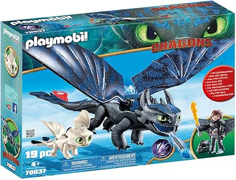 Amazon プレイモービル ヒックとドラゴン ３ ヒックとトゥース ブロック おもちゃ