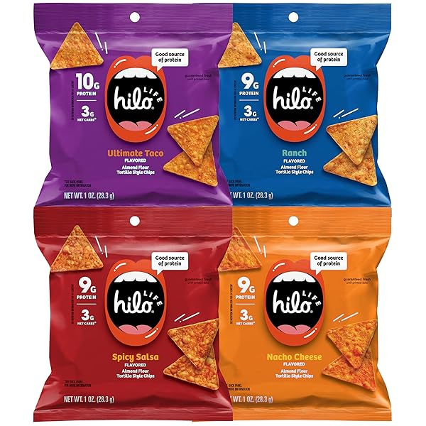 HILO LIFE LOW CARB KETO FRIENDLY TORTILLA CHIP...