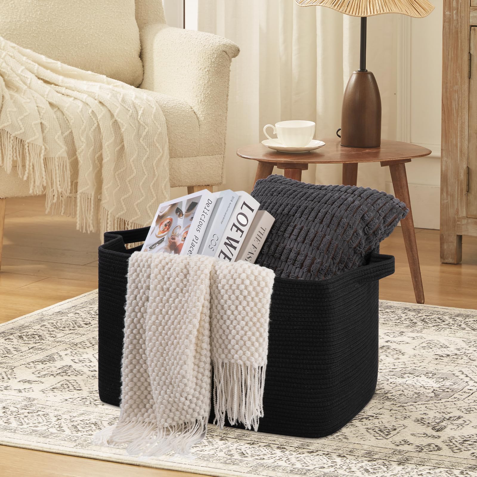95L Extra Large Blanket Basket, 24