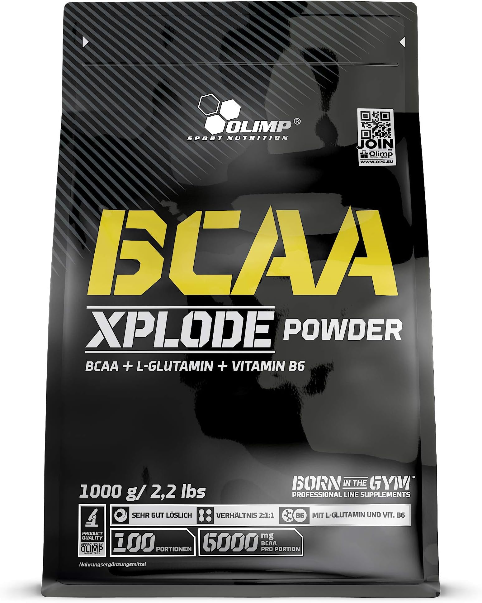 BCAA Xplode 1000 g Fruit Punch by OLIMP