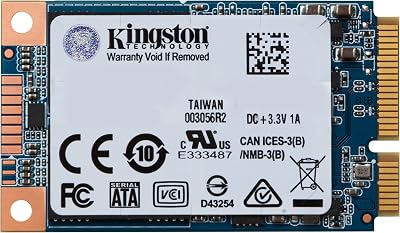 Kingston UV500MS 480GB mSATA SSD - AES 256-bit Encryption, 10x Faster