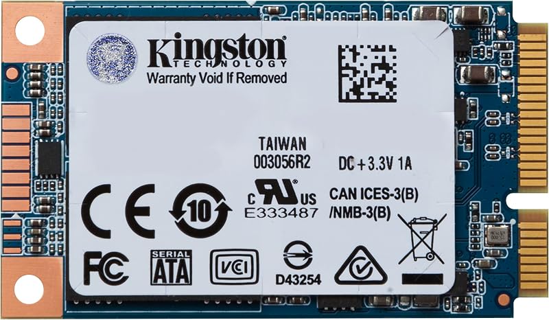 Kingston UV500MS 480GB mSATA SSD - AES 256-bit Encryption, 10x Faster