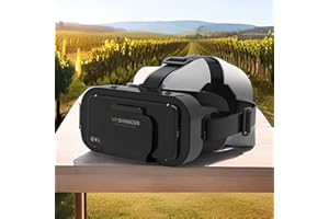 VR SHINECON VR Headset Compatible with iPhone & Android Virtual Reality VR Goggles