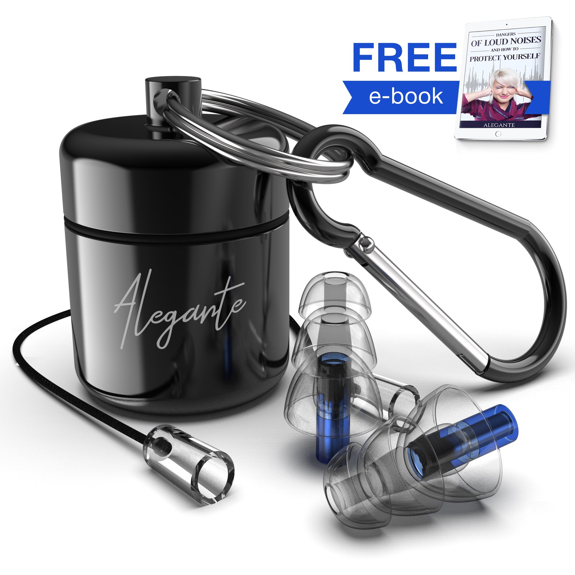 Ear Plugs Noise Reduction For Loud Sounds Protection, 27dB Highest NRR